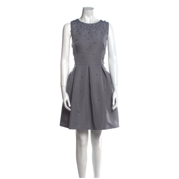 Ted Baker Tie the Knot Pearl Embellished Skater Dress - Picture 5 of 14